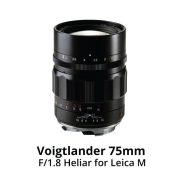 jual Voigtlander 75mm f1,8 Heliar for Leica M