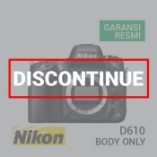 Discontinue kamera Nikon D610 Body harga murah surabaya jakarta