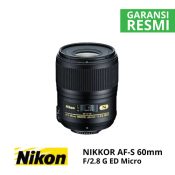 jual Nikon AF-S 60mm f/2.8G ED Micro