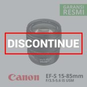 Canon EF-S 15-85mm f3.5-5.6 IS USM discontinue