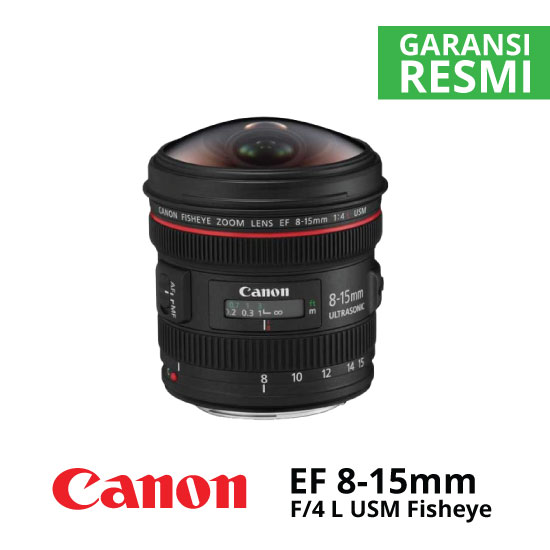 Canon EF 8-15mm f/4L USM Fisheye - Harga dan Spesifikasi