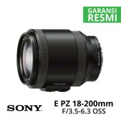 Jual Lensa Sony E PZ 18-200mm f/3.5-6.3 OSS Harga Murah Surabaya & Jakarta