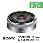 Jual Lensa Sony SEL 16mm F2.8 Pancake Harga Murah Surabaya & Jakarta