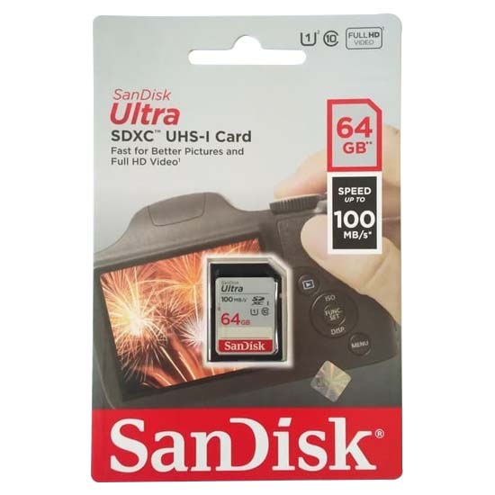 Jual Sandisk Ultra SDXC UHS-I - 64GB Harga Murah dan Spesifikasi