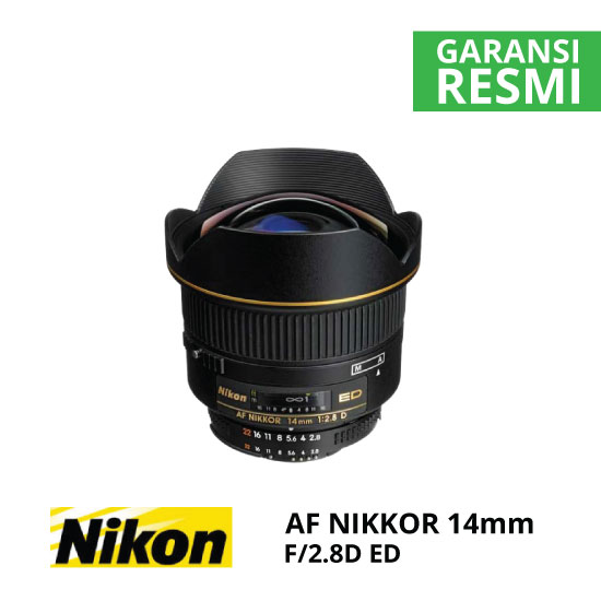 Nikon AF 14mm f/2.8D ED - Harga dan Spesifikasi