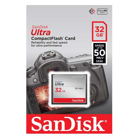 SanDisk Ultra Compact Flash 32GB