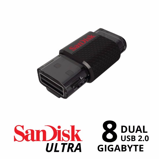 jual Sandisk Ultra Dual USB Drive 8GB