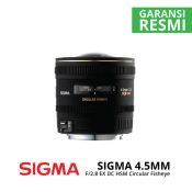 jual Sigma 4.5mm F2.8 EX DC HSM Circular Fisheye