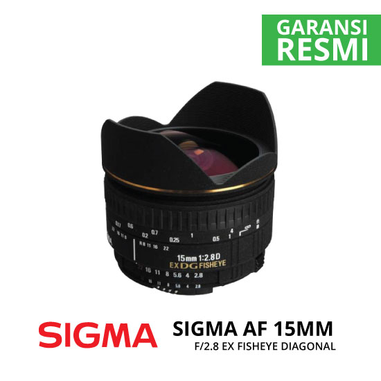 jual sigma af 15mm f 2 8 ex fisheye diagonal harga dan jual sigma af 15mm f 2 8 ex fisheye diagonal harga dan