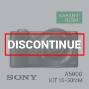 Sony A5000 Kit 16-50mm Black f-3.5-5.6 OSS discontinue