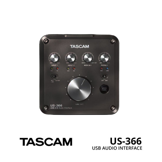 jual TASCAM USB Audio Interface US-366