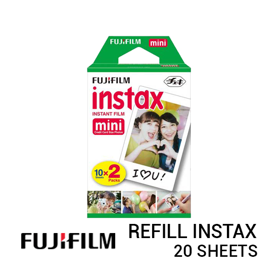 jual Fujifilm Refill Mini Instax 20 Sheets harga murah surabaya jakarta