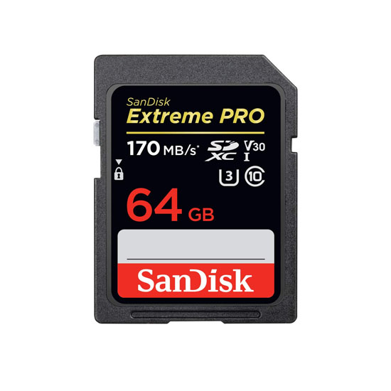 Jual Sandisk Extreme Pro SDXC UHS-I U3 V30 170MbS - 64GB Harga Terbaik dan Spesifikasi