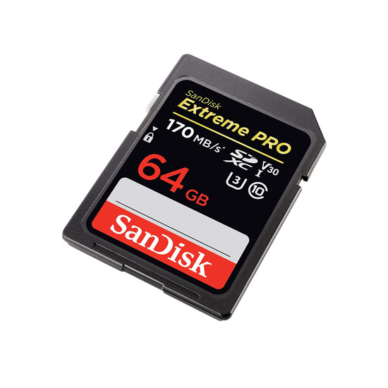 Jual Sandisk Extreme Pro SDXC UHS-I U3 V30 170MbS - 64GB Harga Terbaik dan Spesifikasi