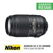 jual Nikon AF-S 55-300mm F/4.5-5,6G ED DX VR Nikkor