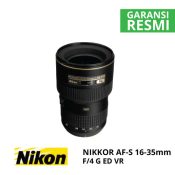 jual Nikon AF-S 16-35mm F/4G ED VR Nikkor