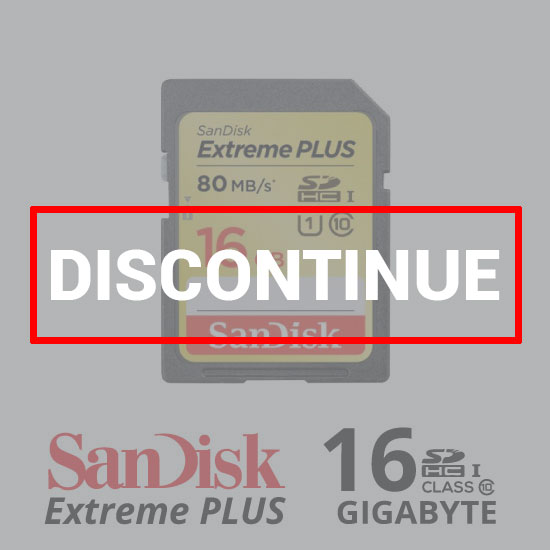 Sandisk ExtremePlus SDXC 80Mb/S - 16GB dc