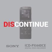 Sony ICD-PX440//CE 4GB MP3 Digital Voice IC Recorder