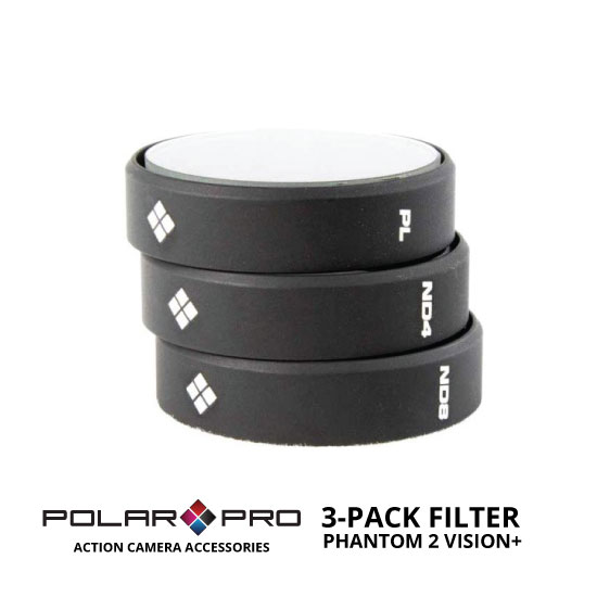 jual PolarPro Phantom 2 Vision+ Filter 3-Pack