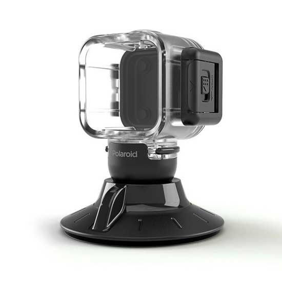 Polaroid Waterproof Case with Suction Cup Mount