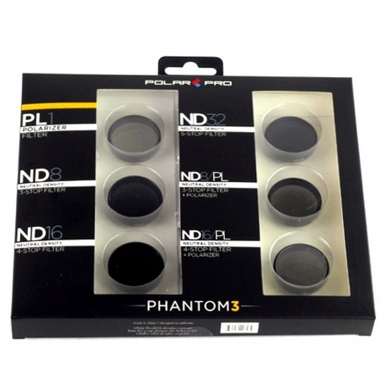 PolarPro DJI Phantom 3 Profl Filter6-Pack P5002