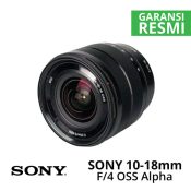 Jual Lensa Sony 10-18mm f/4 OSS Alpha E-mount Harga Murah Surabaya & Jakarta