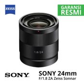 Jual Lensa Sony 24mm f/1.8 ZA E-Mount Carl Zeiss Sonnar Harga Murah Surabaya & Jakarta
