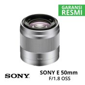 Jual Lensa Sony E 50mm f/1.8 OSS Silver Harga Murah Toko Aksesoris Kamera Indonesia