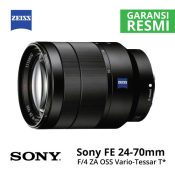 Jual Lensa Sony FE 24-70mm f/4 ZA OSS Vario-Tessar T* Harga Murah Surabaya & Jakarta