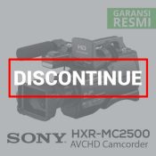 Sony HXR-MC2500 AVCHD Camcorder discontinue