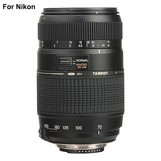Tamron AF 70-300mm f4-5.6 Di LD Macro Autofocus Lens for Nikon