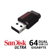 jual Sandisk Ultra Dual USB Drive 64GB