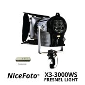 jual NiceFoto Fresnel Light X3-3000WS