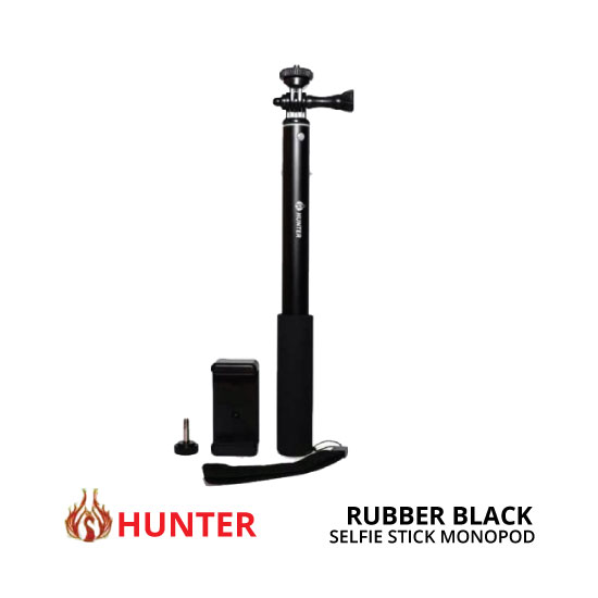 Hunter Seilfie Stick Rubber Hitam - Harga dan Spesifikasi