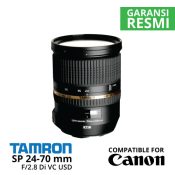 Jual Lensa Tamron Canon SP 24-70 mm Di VC USD F/2.8 untuk Canon Harga Murah Surabaya & Jakarta