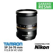 Jual Lensa Tamron Nikon SP 24-70 mm Nikon Di VC USD F/2.8 Harga Murah Surabaya & Jakarta