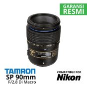 Jual Lensa Tamron Nikon SP 90mm f/2.8 Di Macro untuk Nikon Harga Murah Surabaya & Jakarta