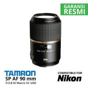 Jual Lensa Tamron SP AF 90 mm Nikon Di Macro VC USD F2.8 Harga Murah Toko Kamera Online Indonesia