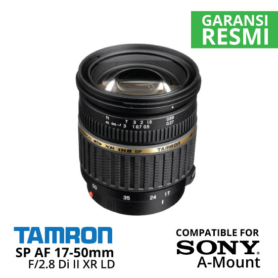 Jual Lensa Tamron SP AF 17-50 mm F/2.8 Di-II XR LD Sony Toko Kamera Online Indonesia