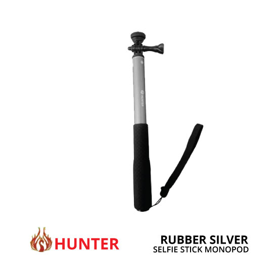 Hunter Seilfie Stick Rubber Silver - Harga dan Spesifikasi