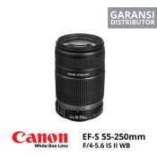 jual Canon EF-S 55-250mm f/4-5.6 IS II White Box