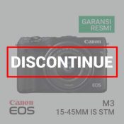 jual kamera Canon EOS M3 Kit EF-M15-45mm Hitam harga murah surabaya jakarta