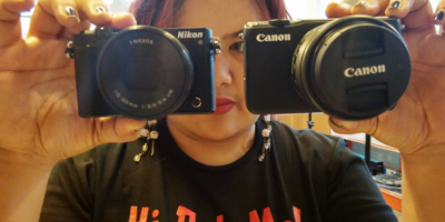 Kamera Vlog, antara Canon M10 atau Nikon 1 J5?