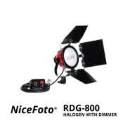 jual NiceFoto Red Head Halogen With Dimmer RDG-800