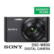 jual kamera Sony DSC W830 Digital Camera Hitam harga murah surabaya jakarta