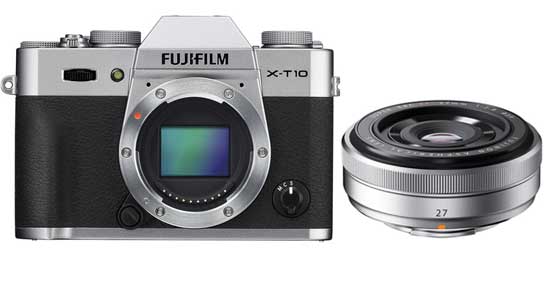 Jual Fujifilm X-T10 Kit 27mm Silver Harga Murah Toko Kamera Online Surabaya & Jakarta