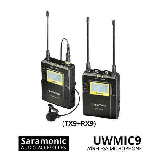 jual Saramonic UwMic9 (TX9+RX9) Wireless Microphone