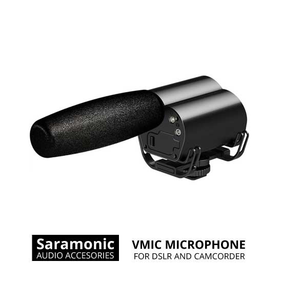 jual Saramonic Vmic Microphone for DSLR Camera / Camcorders