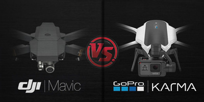 Perbandingan Drone DJI Mavic Pro VS GoPro Karma