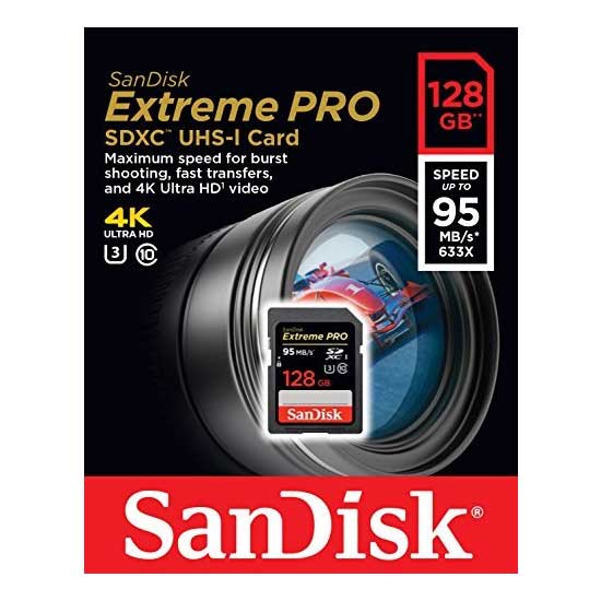 Jual Sandisk Extreme Pro SDHC 95Mb/S - 128GB